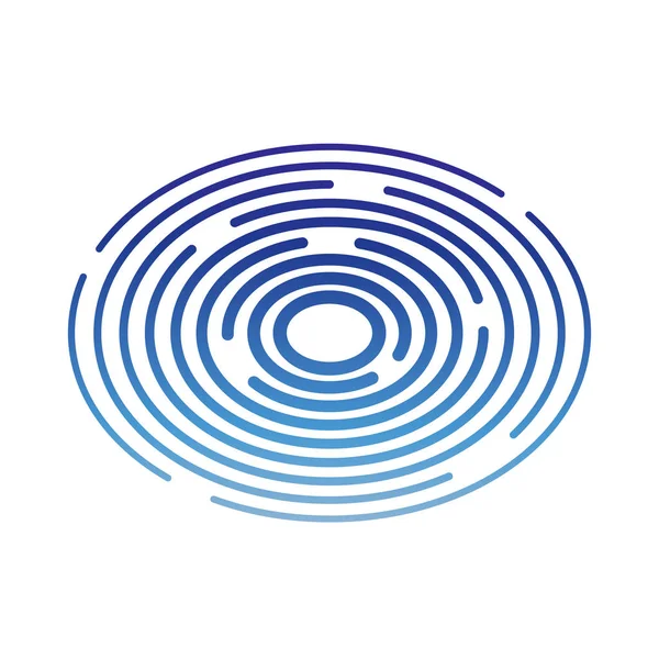Vektör çizim. Su Ripples.
