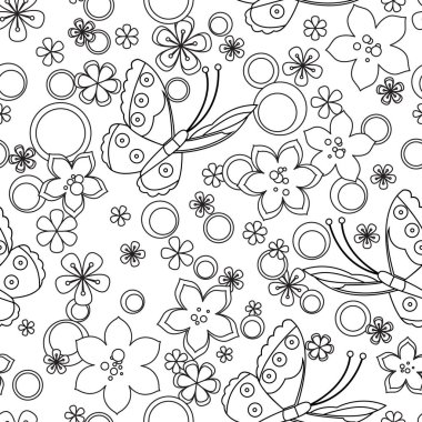 Dikişsiz desen arka plan 