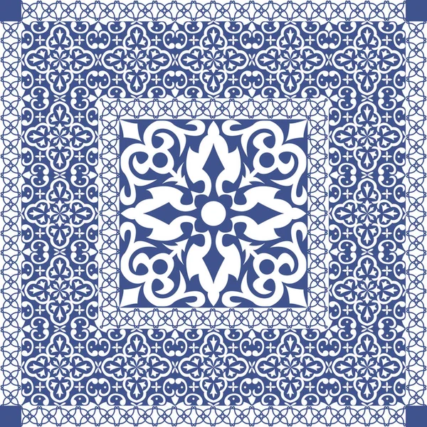 Conjunto de Azulejos Portugueses — Vetor de Stock