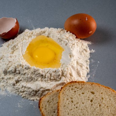 pişirme için hamur hazırlanması