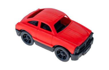 Oyuncak dayanıklı plastik kırmızı araba