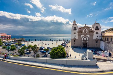 Candelaria Our Lady Kraliyet Marian Tapınağı Bazilikası. Tenerife, İspanya.