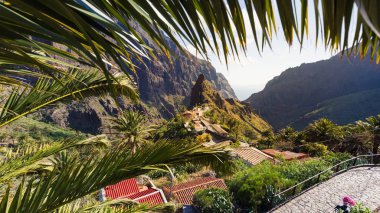 Masca Sea view, Tenerife, İspanya'nın en çok ziyaret edilen turistik