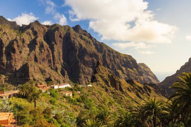 Masca Sea view, Tenerife, İspanya'nın en çok ziyaret edilen turistik