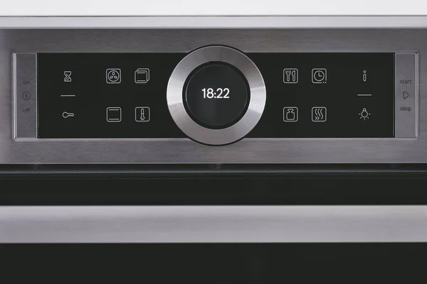 Steel Modern Touching Panel House Electric Oven — Stock Photo, Image