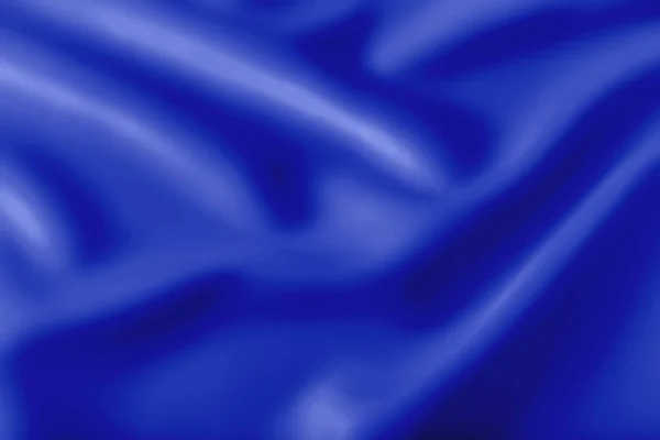 Glatte Elegante Blaue Seide Oder Satin Luxusstoff Textur Kann Als — Stockfoto