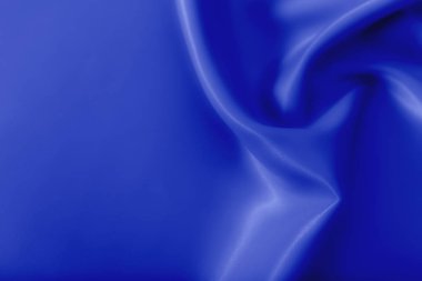 Pürüzsüz zarif mavi ipek veya saten lüks bez doku soyut tatil arka plan olarak kullanabilirsiniz. Lüks Noel arka plan veya yeni yıl arka plan tasarım.