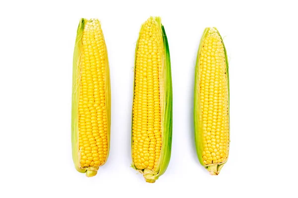 Кукурудзяні Клітори Ізольовані Білому Фоні — стокове фото