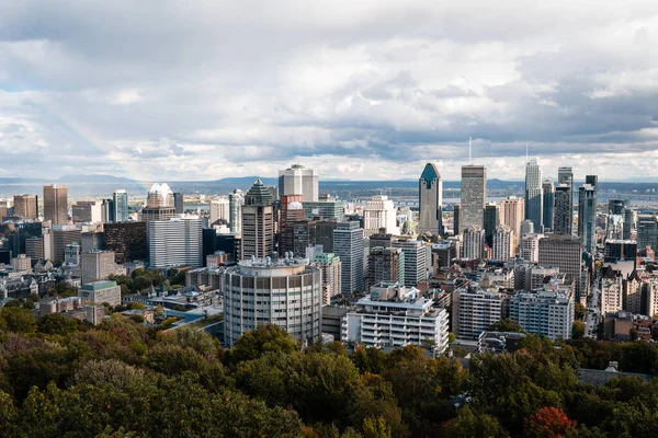 Panoramic View Montreal Canada Mont Royal — Stock Photo, Image