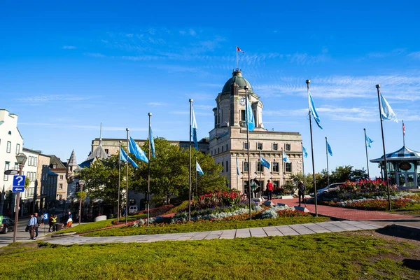 Historiska Staden Quebec Kanada — Stockfoto