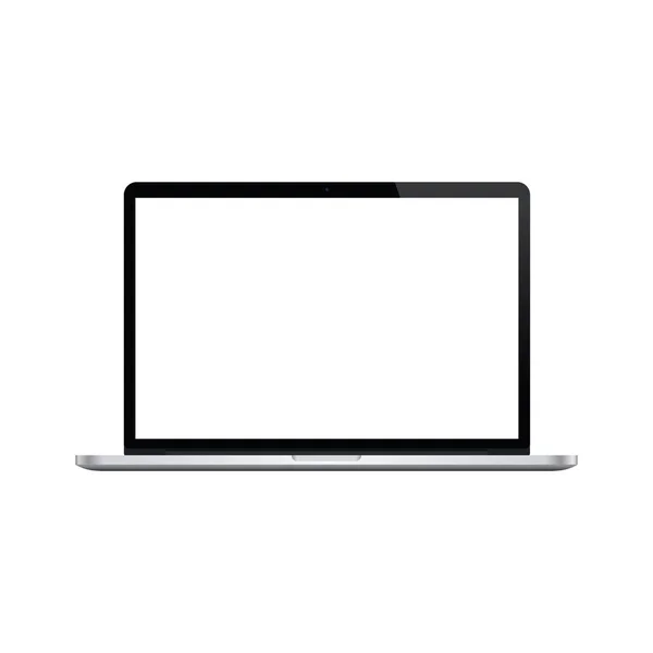 Saydam bir arka plan boş ekran ile gerçekçi Gümüş Siyah defter. Ölçeklenebilir Laptop. Proje, sunum için kullanabilirsiniz. Modaya uygun aygıt sahte vektör yukarı.