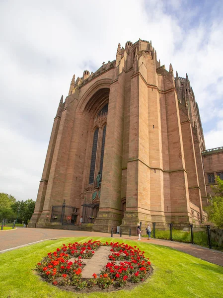 Anglikánská liverpoolská katedrála — Stock fotografie