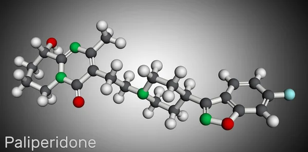Palipéridone Molécule Hydroxyrispéridone Est Agent Antipsychotique Atypique Utilisé Dans Traitement — Photo