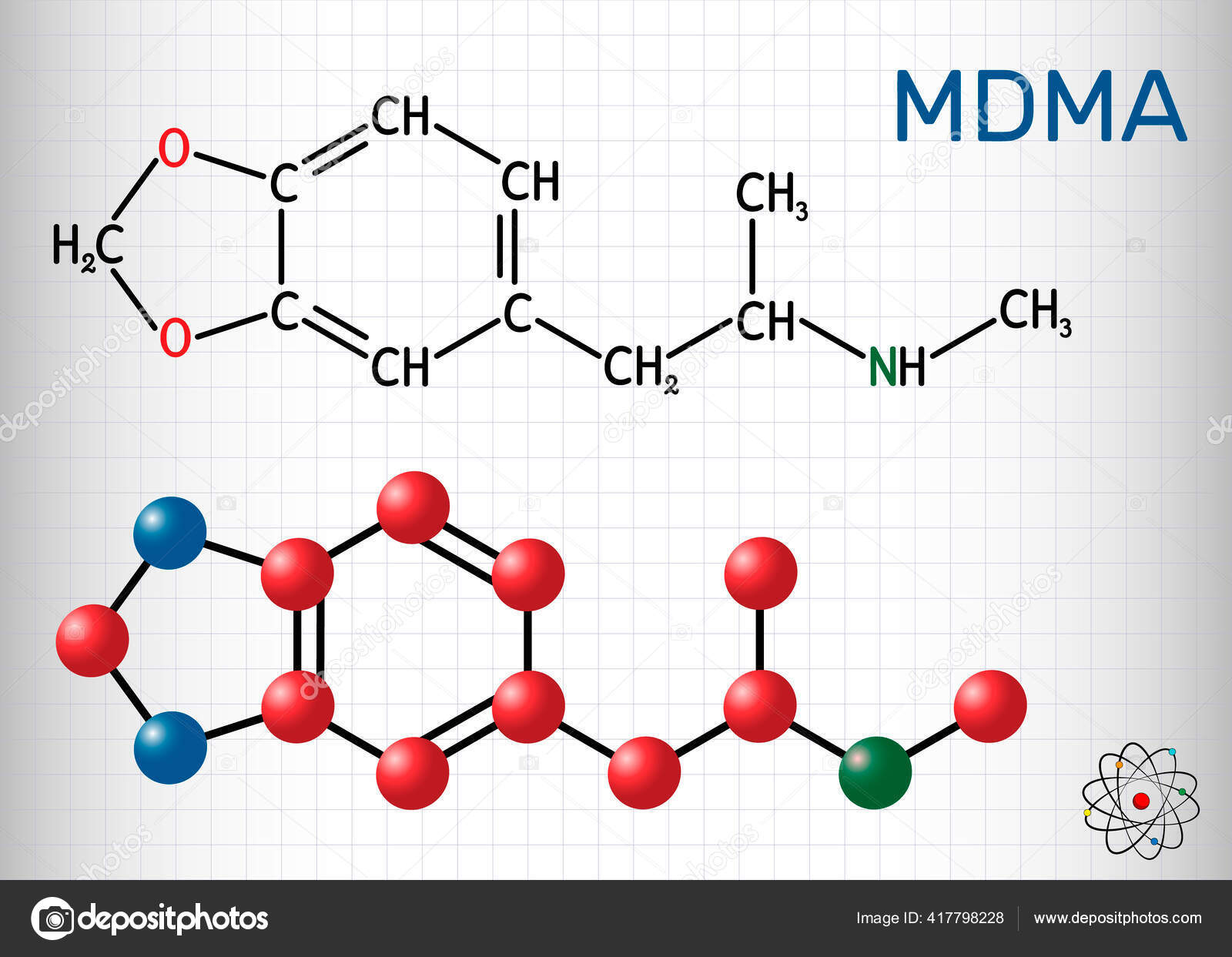 Vektorgrafiken Mdma Vektorbilder Mdma Depositphotos