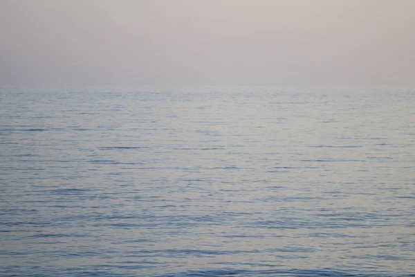 Morze Zachodzie Słońca Niebo Pastelowych Kolorów — Zdjęcie stockowe