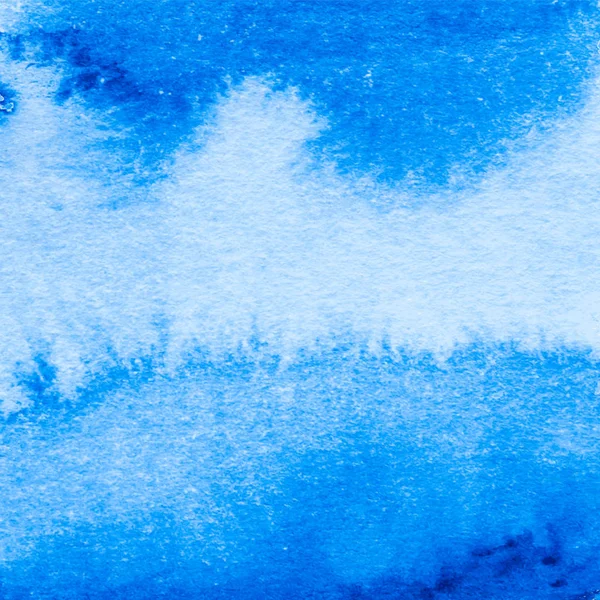 Bleu Abstrait Aquarelle Fond Vecteur — Image vectorielle