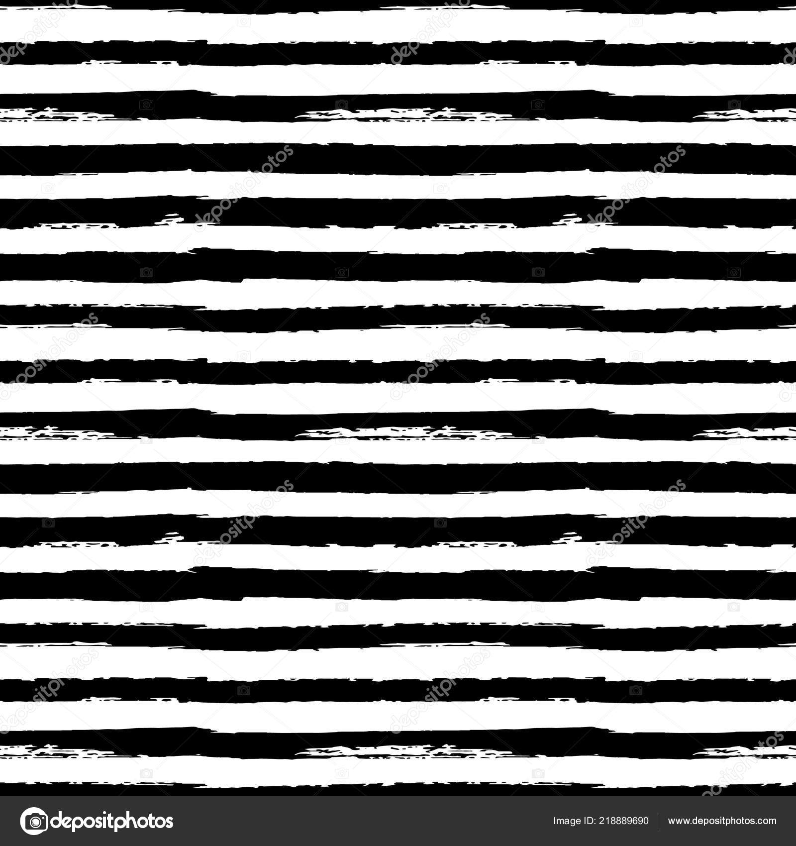 Black White Seamless Pattern Background Grunge Paint Stripes Vector Stock  Vector Image by ©MarBom #218889690