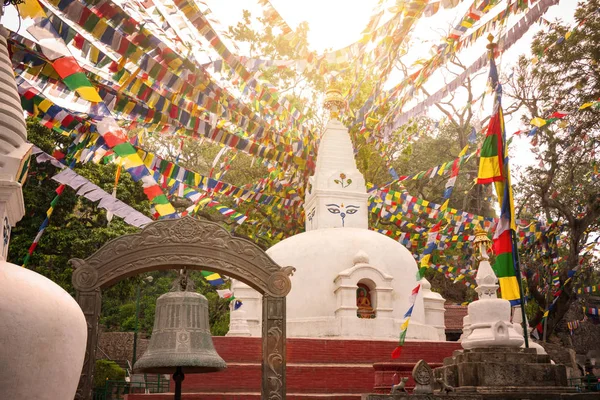 ネパール カトマンズ盆地の仏舎利塔 — ストック写真