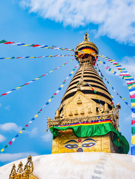 Stupa in Kathmandu valley, Nepal