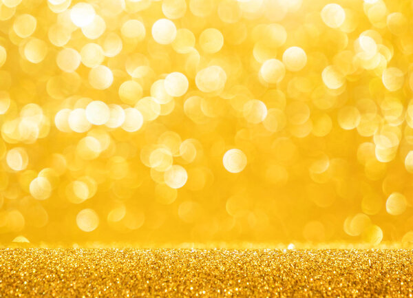 Abstract gold glitter background