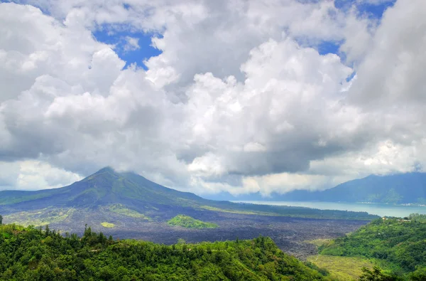 Вулкан Батур Острові Балі Індонезія — стокове фото