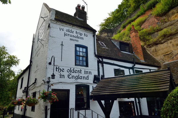 Ancienne Architecture Nottingham Angleterre — Photo