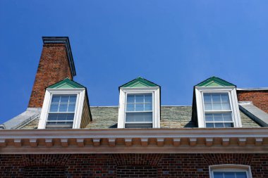 Newport şehir ve eski liman (Rhode Island görünümü).