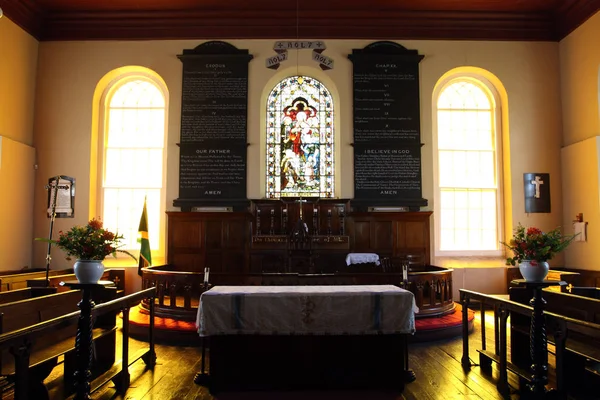 Iglesia Parroquial San Pedro Apóstol Falmouth Jamaica — Foto de Stock