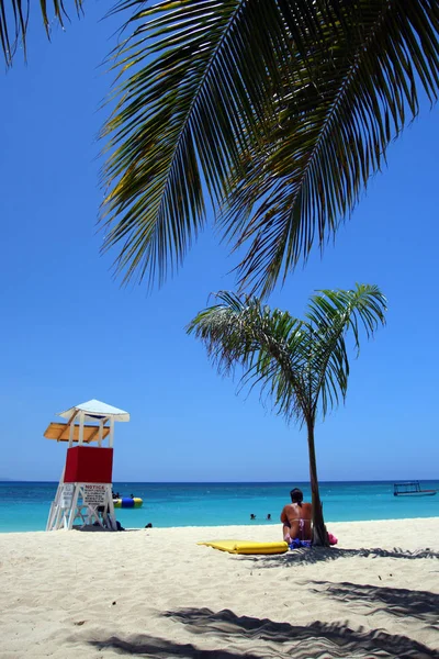 Doktor Jeskyně Beach Club Montego Bay Také Známý Jako Lékař — Stock fotografie