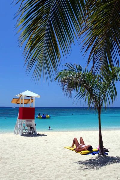 Doktor Jeskyně Beach Club Montego Bay Také Známý Jako Lékař — Stock fotografie