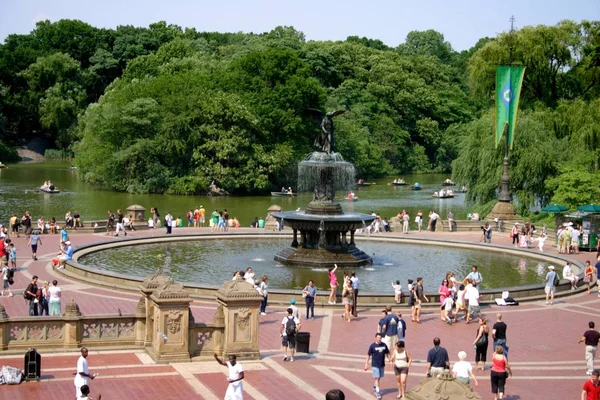New York Central Park National Historic Landmark Dal 1963 Parco — Foto Stock