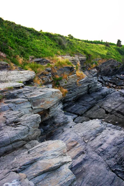 Cliff Séta Newport Rhode Island Stock Kép — Stock Fotó