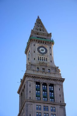 Ticari yapı ve Boston şehir merkezinde manzarası