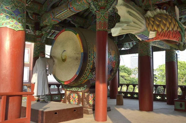 stock image Bongeunsa Buddhist Temple in Seoul, South Korea