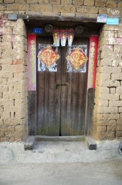 yoksulluk - fakir bir köy konut