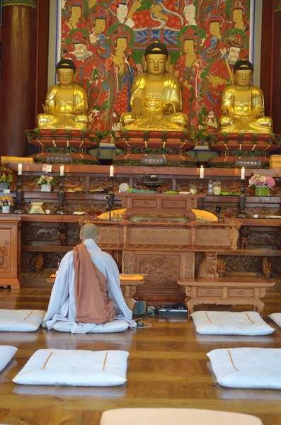 Templo Budista Bongeunsa Seúl Corea Del Sur — Foto de Stock