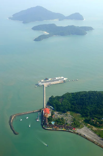 Langkawi Comprende Grupo Islas Tropicales Situadas Frente Costa Noroeste Malasia — Foto de Stock