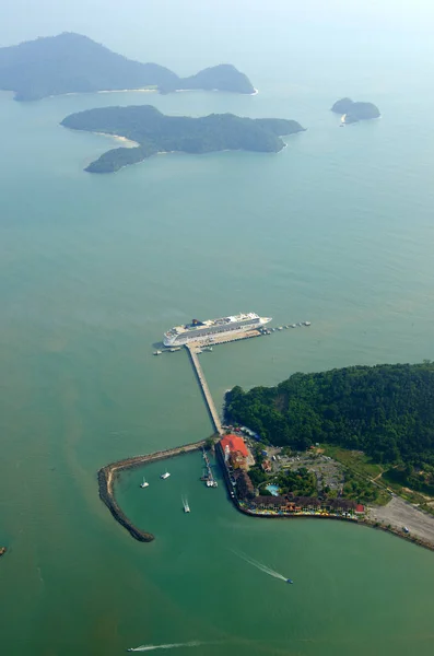 Langkawi Comprende Grupo Islas Tropicales Situadas Frente Costa Noroeste Malasia — Foto de Stock