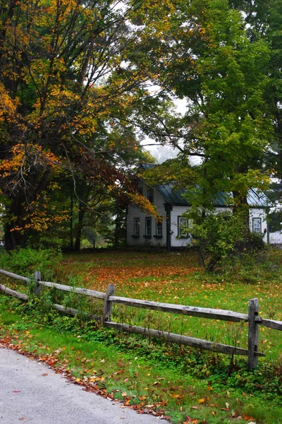 Stock Beeld Van Vermont Platteland Verenigde Staten — Stockfoto