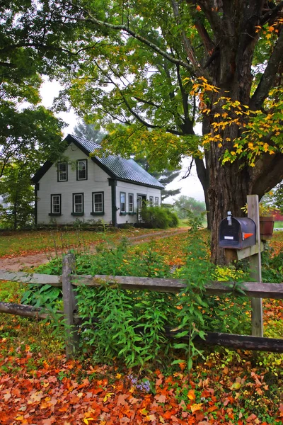 Burzovní Obraz Krajiny Vermont Usa — Stock fotografie