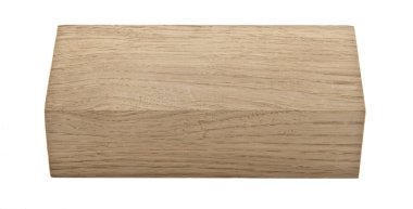 Tahta çubuk beyaz arkaplanda izole