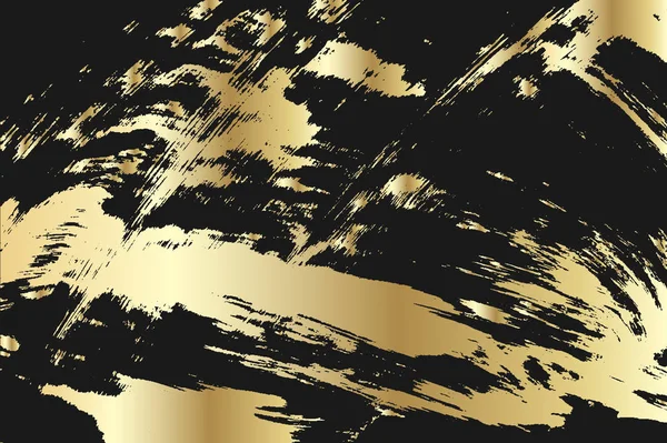 Grunge gyllene färg konsistens. Nöd guld tonad bakgrund. Buller rektangel stämpel. Metalliska grunge bakgrund. Vektorillustration Vektorgrafik