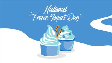 Ulusal Donmuş Yoğurt Günü Lezzetli Donmuş Yoğurt