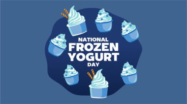 Ulusal Donmuş Yoğurt Günü Lezzetli Donmuş Yoğurt