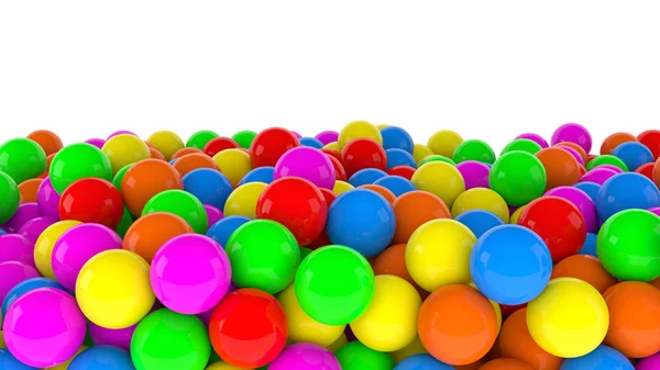 Top havuzu kapalı park okul öncesi çocuklar anaokulu 3d çizim eğlenceli