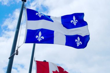 quebec kanada bayrak direği fransız kanada ülke kültürü montreal şehir