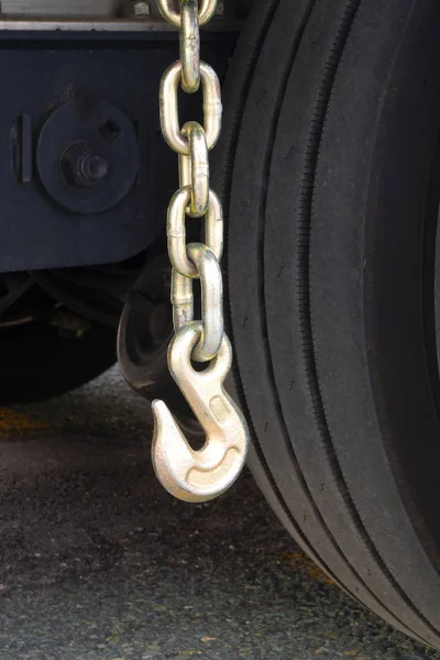 Remolque gancho cable rescate equipo vehículo de emergencia —  Fotos de Stock