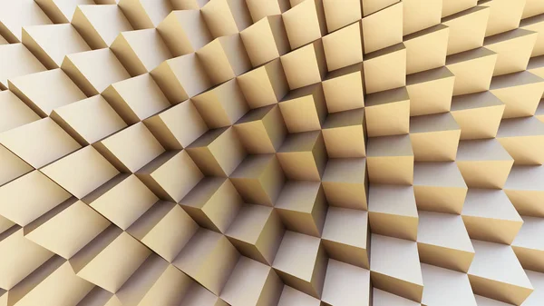 3D εικονογράφηση γραφικών τέχνη κύβος δομή φόντο τετράγωνο σχήμα σχεδιασμού — Φωτογραφία Αρχείου