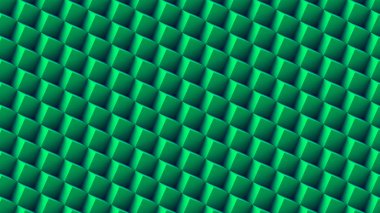 yeşil küpler düşük çokgen desenli geometrik arkaplan 3d yanılsama