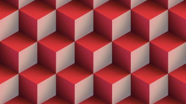 arkaplan kırmızı blok deseni düşük poli geometri etkisi 